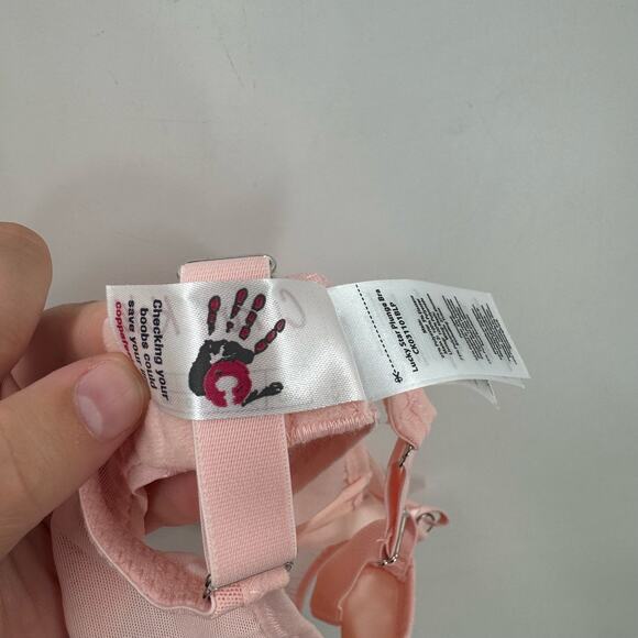 Curvy Kate pink Lucky Star plunge Bra - Picture 5 of 6